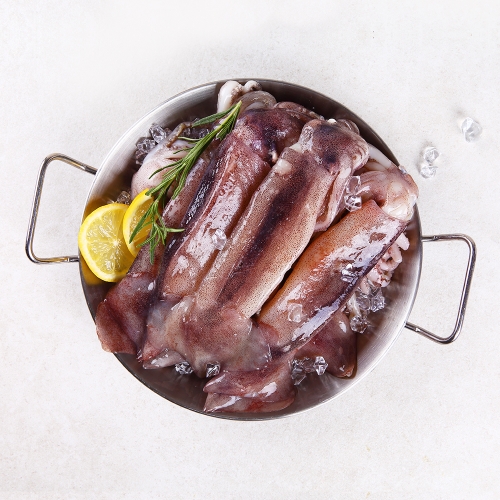 [바다원] 산지직송 통찜용 오징어 500g 2팩