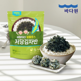 [바다원] 설탕대신 알룰로스 저당김자반 40g 5봉