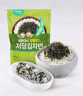 [바다원] 설탕대신 알룰로스 저당김자반 40g 5봉