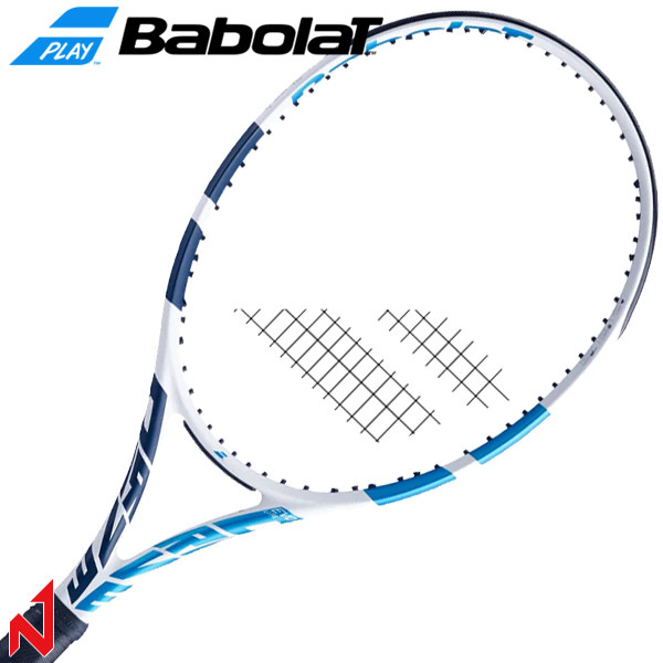 2021바볼랏 테니스라켓 에보 드라이브 라이트 화이트(104sq/255g/16x17)