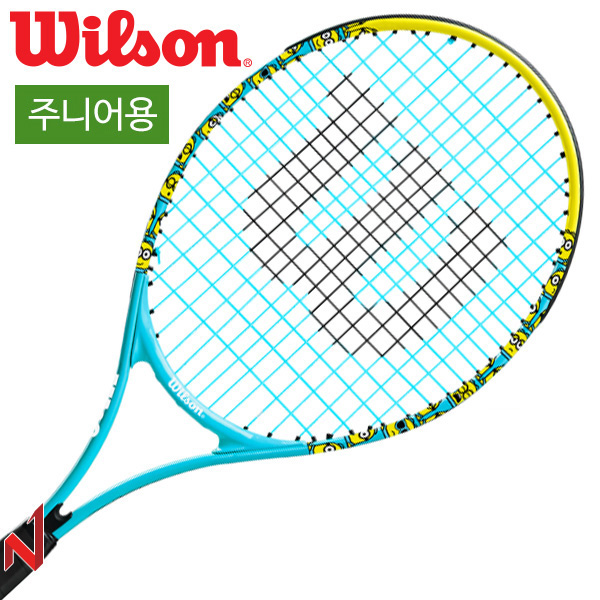 2024윌슨 테니스라켓 미니언즈 2.0 25 주니어 WR097310U (95sq/225g/16x17)