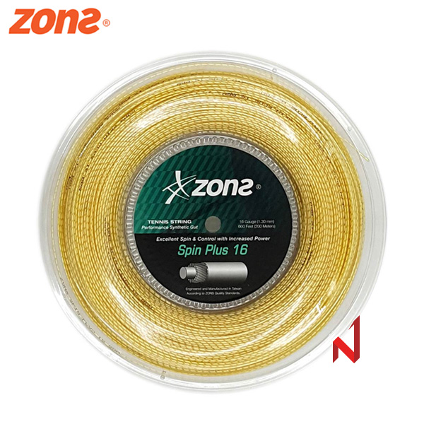 존스 테니스스트링 스핀 플러스 1.30mm 200M AM