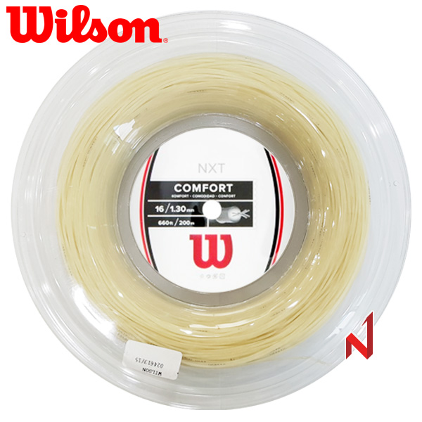 윌슨 테니스스트링 NXT 16 1.30mm WRZ912700 200M NT 원형