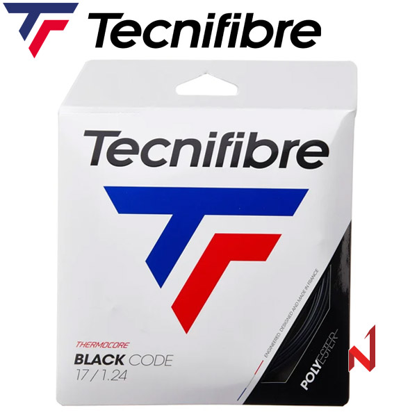 테크니화이버 테니스스트링 블랙코드 폴리 1.18/1.24/1.32mm 12M 롤커팅