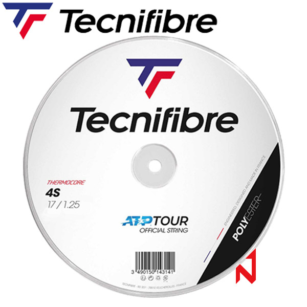 테크니화이버 테니스스트링 4S 폴리 1.20/1.25/1.30mm 200M
