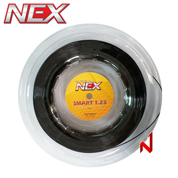 넥스 테니스 스트링 SMART 스마트 1.20/1.23 200M 블랙