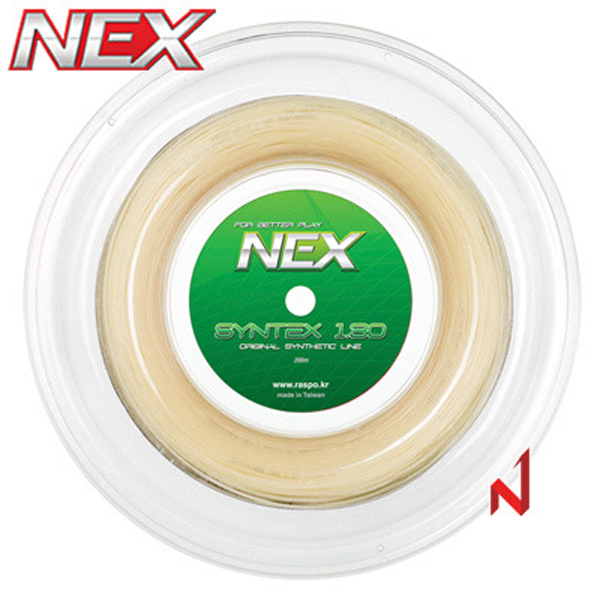 넥스 테니스스트링 SYNTEX 신세틱/신거트/신텍스 1.30 200M 엠버