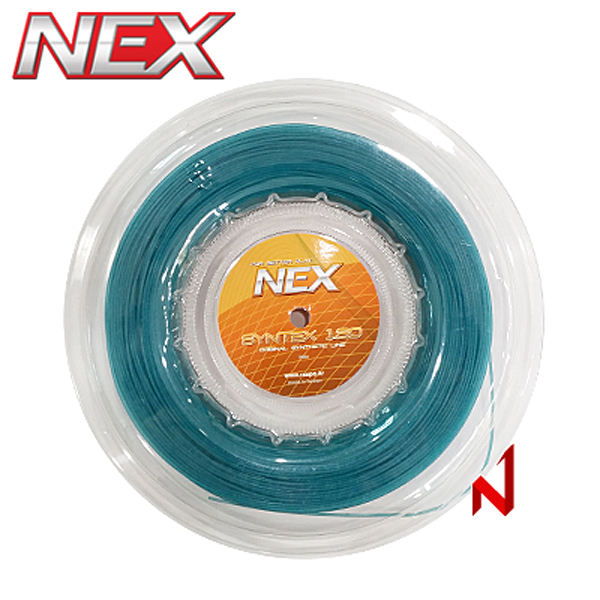 넥스 테니스 스트링 SYNTEX 신텍스/신거트/신텍스 1.30 200M 블루