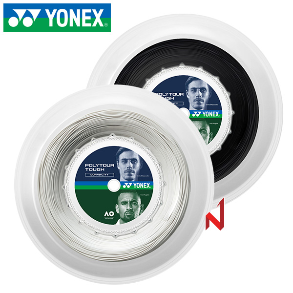 요넥스 테니스스트링 폴리투어 터프 PTT 1.25 200M 2색상 원형