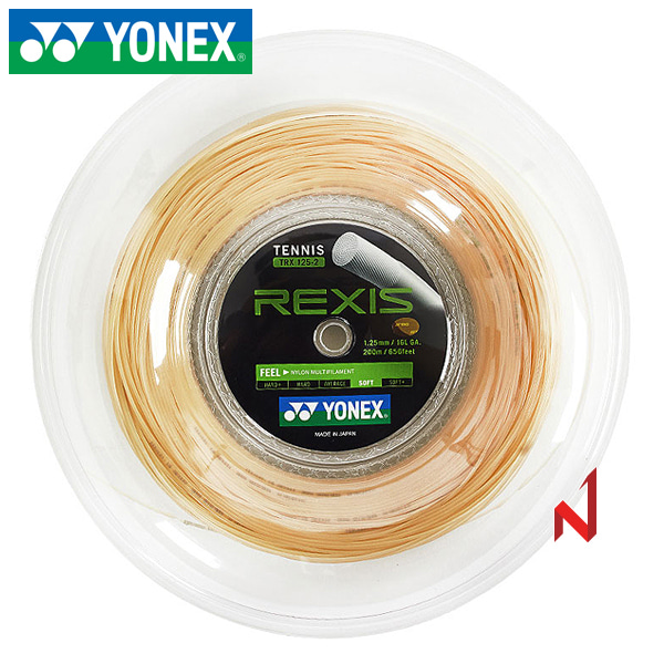 요넥스 테니스스트링 렉시스 REXIS 1.25/1.30 인조쉽 200M
