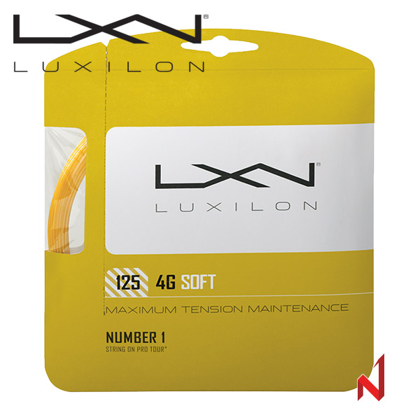 럭실론 테니스스트링 4G 소프트 1.25mm WRZ997111 12.2M GD