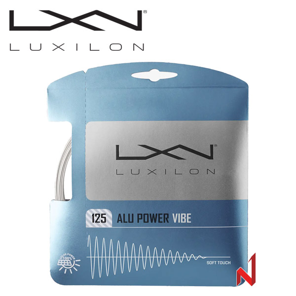 럭실론 테니스스트링 알루파워 바이브 1.25mm WR8306801125 12.2M WHPL 원형
