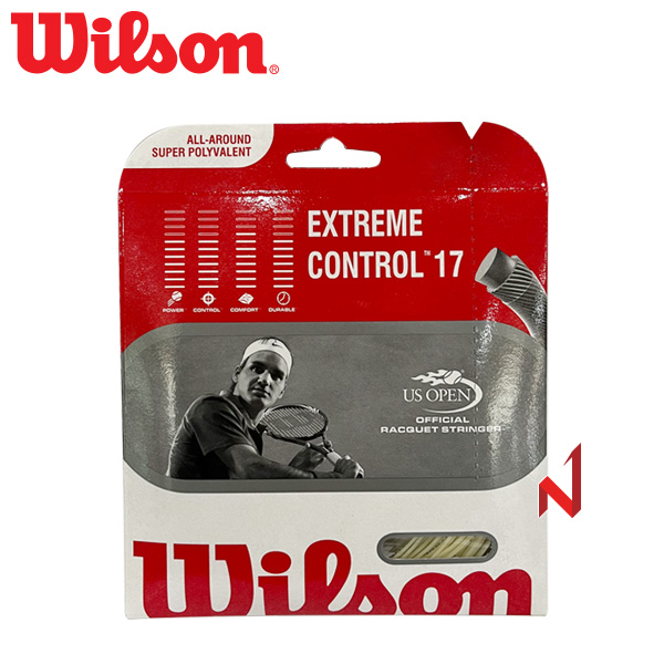 윌슨 테니스스트링 익스트림 컨트롤 17 1.25mm 12.2M [낱개]