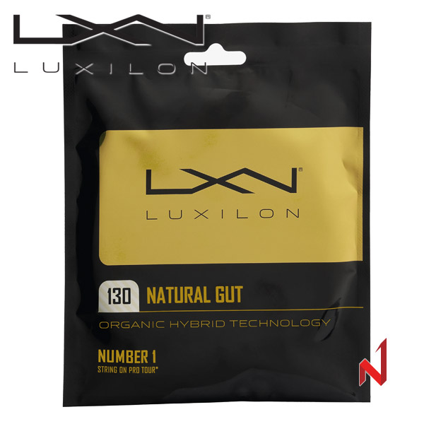 럭실론 테니스스트링 내추럴 천연쉽 1.30mm WRZ949130 12M 원형