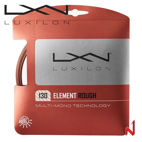 럭실론 테니스스트링 엘리멘트 러프 1.30mm WRZ999130 12.2M
