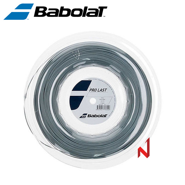 바볼랏 테니스스트링 프로 라스트 1.25mm GR/BK 200M