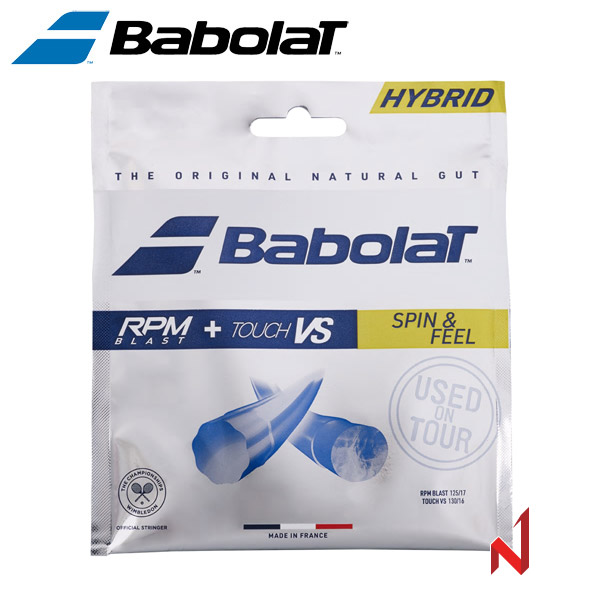 바볼랏 테니스스트링 블라스트 1.25mm + 터치 VS 1.30mm 12M