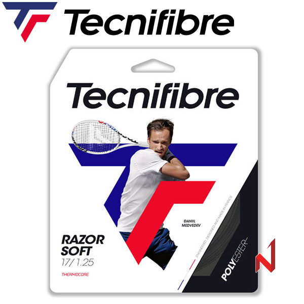 테크니화이버 테니스스트링 레이저 소프트 폴리 1.20/1.25/1.30mm 12M CB 롤커팅