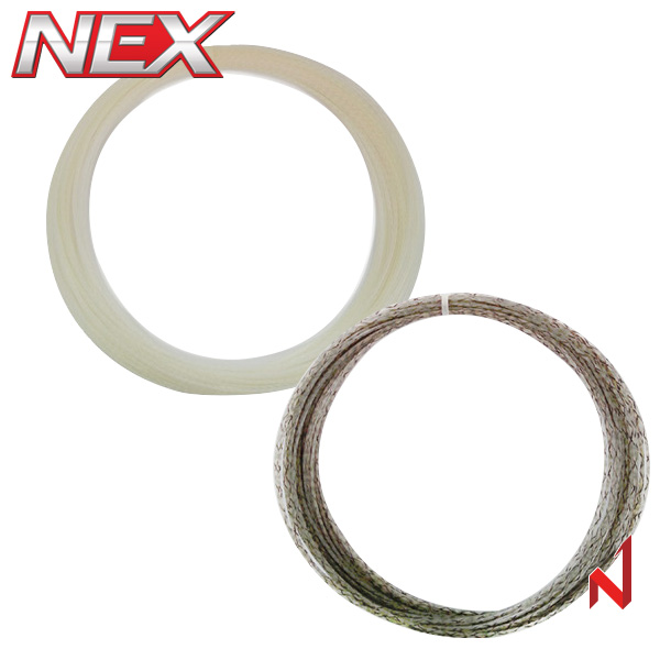 넥스 테니스스트링 스파이럴 1.25/1.30mm BK/NA