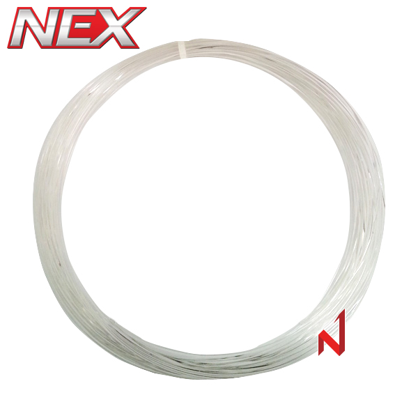 넥스 테니스스트링 트랜스파 1.25mm 12M 투명