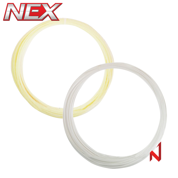 넥스 테니스스트링 이코노 폴리 (ECONO POLY) 1.22mm 12M WH/AM