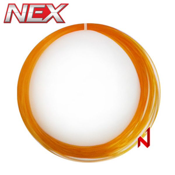 넥스 테니스스트링 트랜스 골드 (TRANS GOLD) 1.25mm 12M 골드
