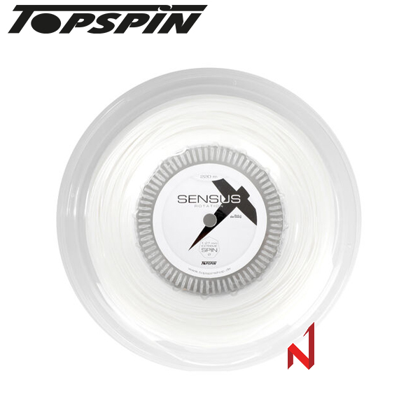 탑스핀 테니스스트링 센서스 로테이션 1.27mm 220M