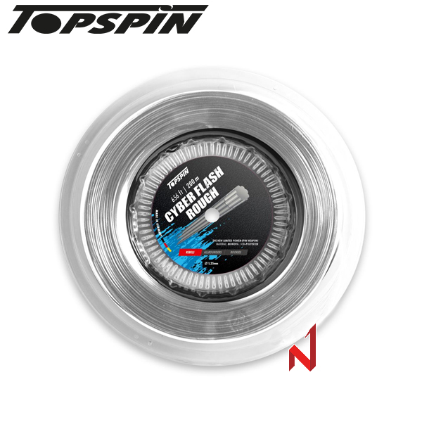 탑스핀 테니스스트링 플래쉬 러프  1.25mm 200M