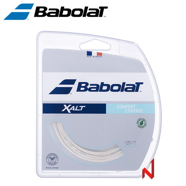바볼랏 테니스스트링 액설트 XALT 1.25/1.30mm 화이트 12M