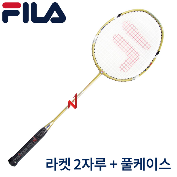 &spades;라켓 창고대방출&spades;휠라 배드민턴라켓 아파치 텐 (구성:라켓2+케이스1)