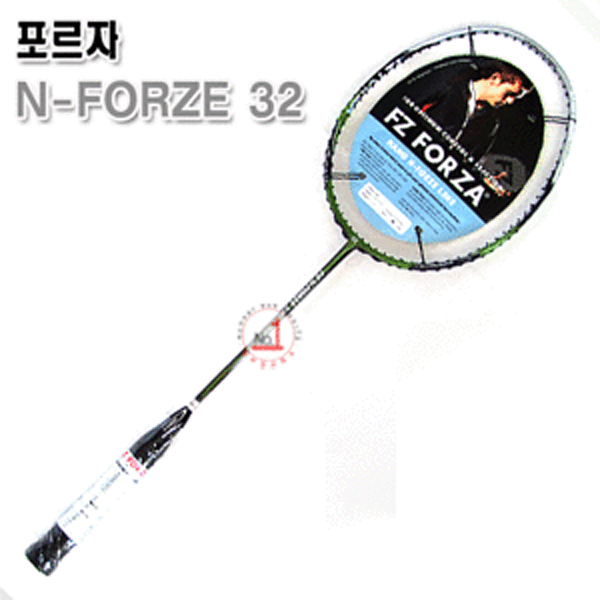 ◆유럽 명품 브랜드◆ NEW포르자 배드민턴라켓 엔-포르제 32 (고급 라켓케이스 증정)
