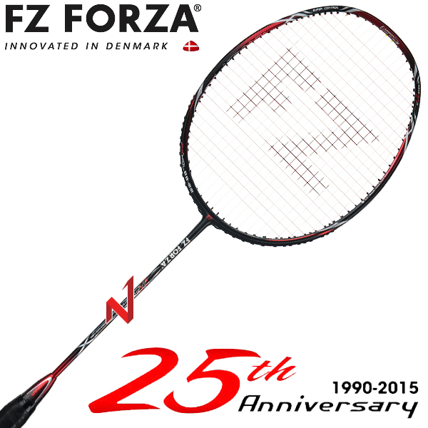 &spades;라켓 창고대방출&spades;FZ 포르자 배드민턴라켓 덴마크 25 25주년한정(고급 라켓케이스 증정)
