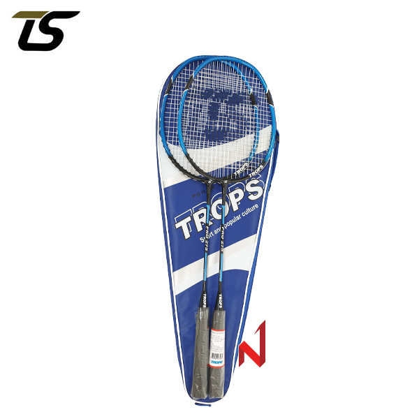 &spades;라켓 창고대방출&spades;트로프스 배드민턴라켓 T조인트 PRO-275 블루 2개세트