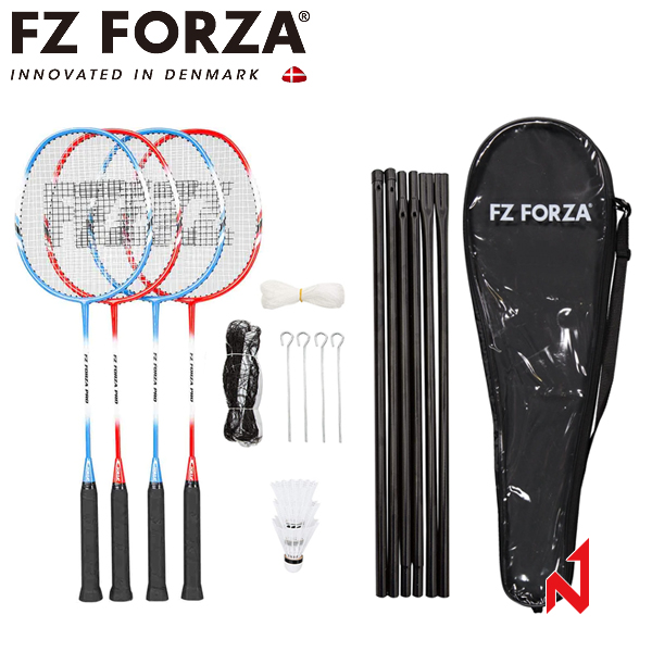 포르자 배드민턴라켓 썸머 프로 4개+네트 세트 FZ302973
