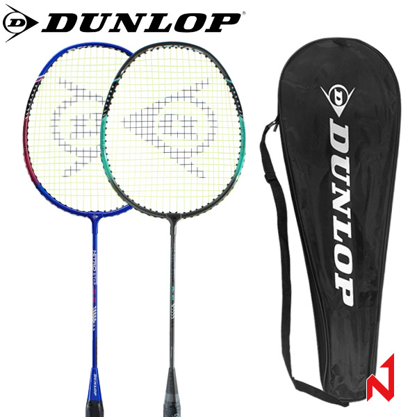 &spades;라켓 창고대방출&spades;던롭 스릭슨 배드민턴라켓 니트로 스타 Ax 10 세트 (라켓2+케이스)