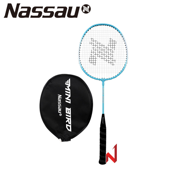 낫소 배드민턴라켓 미니버드 주니어 (라켓1자루+헤드커버)