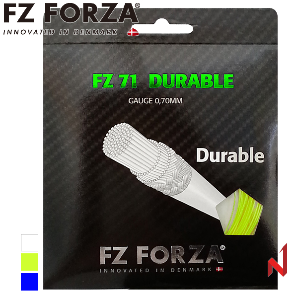 포르자 배드민턴 스트링 FZ 71 듀라블 0.70mm 10M