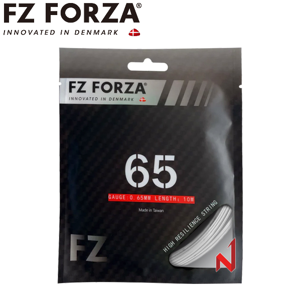 FZ 포르자 배드민턴스트링 65 파워 FZ213974-1002 0.65mm 10M WH