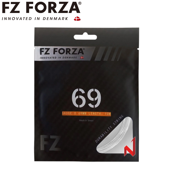 FZ 포르자 배드민턴스트링 69 필 FZ213976-1002 0.69mm 10M WH