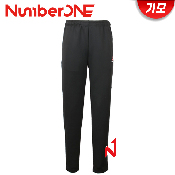넘버원 트레이닝복 하의 기모 NMTP12102 BK 남성
