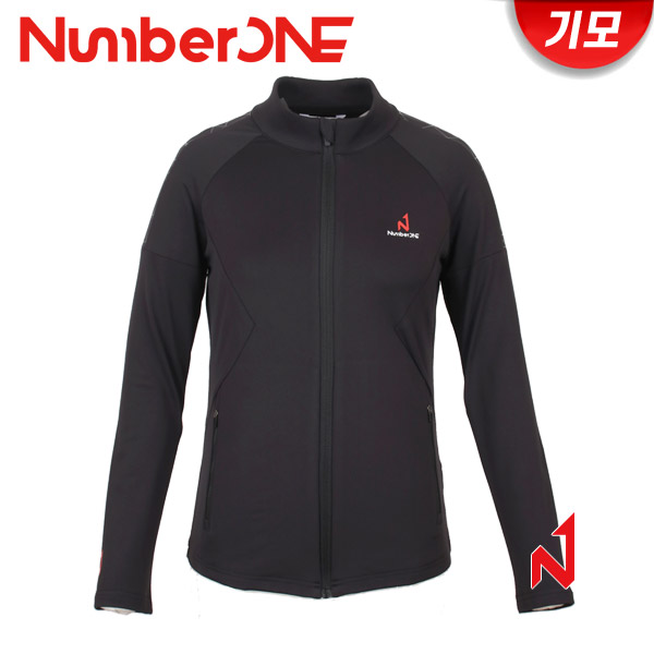 넘버원 트레이닝복 상의 기모 NWTJ12102 BK 여성