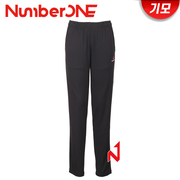넘버원 트레이닝복 하의 기모 NWTP12102 BK 여성