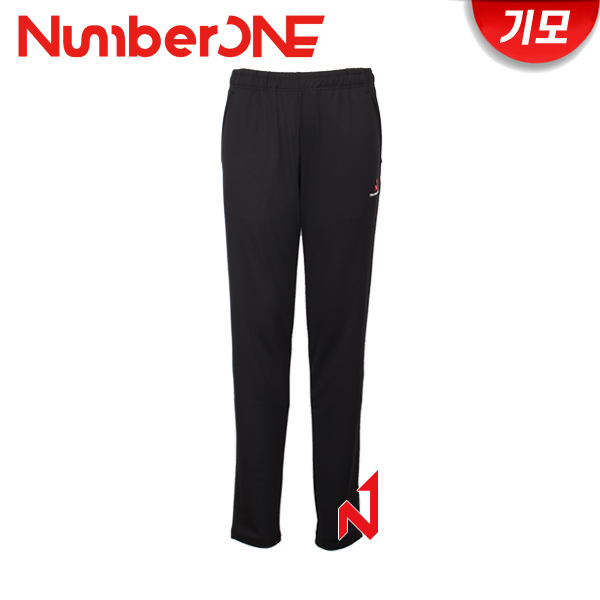 넘버원 트레이닝복 하의 기모 NWTP12104 WH/BK 여성