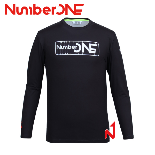 넘버원 긴팔티 라운드 NMTL12103 BK 남성