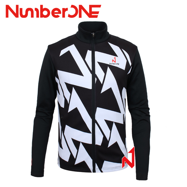 넘버원 트레이닝복 상의 NMTJ12105 BK/WH 남성