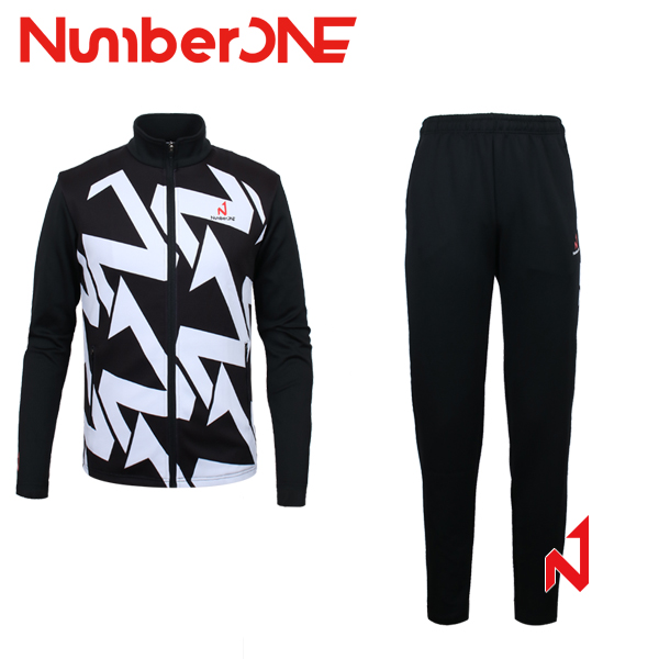 넘버원 트레이닝복 세트 NMTJ12105 /NMTP12105 BK/WH 남성