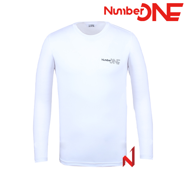 넘버원 기획긴팔티 라운드 스판 NMTL221205 WH 남성