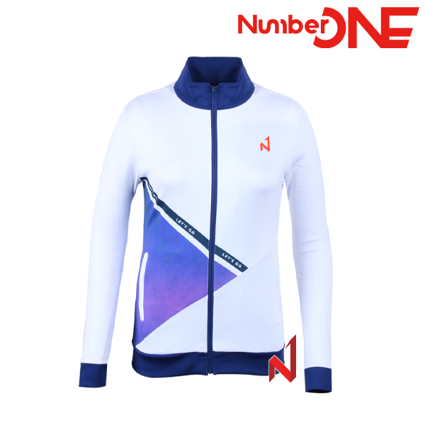 넘버원 트레이닝복 상의 렛츠고 NWTJ121201 NV 여성