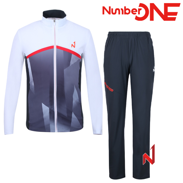 넘버원 트레이닝복 세트 체커 NMTJ121203/NMTP121203 CG 남성