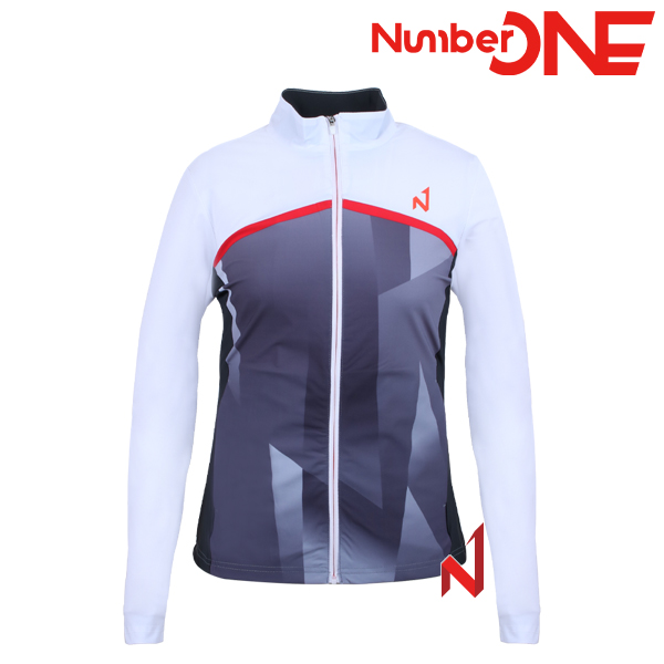 넘버원 트레이닝복 상의 체커 NWTJ121203 CG 여성